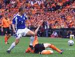 Rotterdam, 25 juni 2000   Euro 2000
Nederland-Yougoslavie, eindstand 6-1
4 doelpunten Patrick kluivert en 2 x Marc Overmars
Jaap Stam