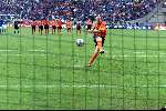Amsterdam, 29 juni 2000   Euro 2000
Nederland-Italie, eindstand 0-0 ook na verlenging Italie wint na strafschoppen
Jaap Stam mist zijn strafschop
Europees Kampioenschap Voetbal 2000