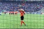 Amsterdam, 29 juni 2000   Euro 2000
Nederland-Italie, eindstand 0-0 ook na verlenging Italie wint na strafschoppen
Jaap Stam mist zijn strafschop
Europees Kampioenschap Voetbal 2000