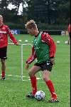 Landgraaf 6 juni 2000
Training Denemarken met Jan Heintze, Jon Dahl Tomasson en Jesper Gronkjaer
Europees Kampioenschap Voetbal 2000