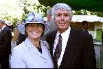 Breukelen 7 juni 2000
Haringparty op Nijenrode.
Klaas Wilting met zijn vrouw