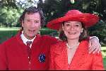Breukelen 7 juni 2000
Haringparty op Nijenrode.
Laurens v Rooyen met zijn vrouw