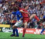Brussel, 14 juni 2000
Belgie-Italie, eindstand 0-2
4 Lorenzo Staelens
Europees Kampioenschap Voetbal 2000