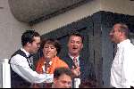 Amsterdam 11 juni 2000
Nederland-Tjechie 1-0 tijdens EK
Louis v Gaal en Truus van Gaal
Europees Kampioenschap Voetbal 2000