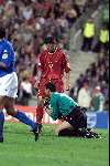 Brussel, 14 juni 2000
Belgie-Italie, eindstand 0-2
Luc Nilis
Europees Kampioenschap Voetbal 2000