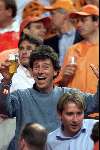 Amsterdam 21 juni 2000 euro 2000
Nederland-Frankrijk 3-2
Marc Klein Essink met een glaasje bier
Europees Kampioenschap Voetbal 2000