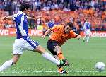 Rotterdam, 25 juni 2000   Euro 2000
Nederland-Yougoslavie, eindstand 6-1
4 doelpunten Patrick kluivert en 2 x Marc Overmars
Marc Overmars scoort een van zijn twee doelpunten
Europees Kampioenschap Voetbal 2000