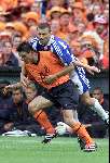 Rotterdam, 25 juni 2000  
Nederland-Yougoslavie, eindstand 6-1
Mooie aktie overtreding
Marc Overmars
Europees Kampioenschap Voetbal 2000