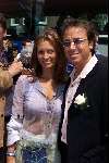 Amsterdam 3 juni 2000
Ruud Gullit en Estelle Cruyff trouwen.
Marco Borsato en Leontine Borsato