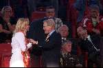 Rotterdam16 juni 2000 Euro 2000
Nederland-Denemarken, eindstand 3-0
Pieter v Vollenhoven met Natasja Froger
Europees Kampioenschap Voetbal 2000
