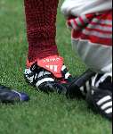 Amsterdam, 24 juni 2000    Euro 2000
Portugal-Turkije , eindstand 2-0
Adidas schoen van Nuno Gomes
Europees Kampioenschap Voetbal 2000