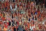 Rotterdam16 juni 2000 Euro 2000
Nederland-Denemarken, eindstand 3-0
Supporters Nederlands elftal
Europees Kampioenschap Voetbal 2000