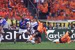 Amsterdam 21 juni 2000 euro 2000
Nederland-Frankrijk 3-2
Vieira en Patrick Kluivert