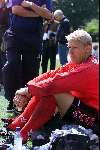 Landgraaf 6 juni 2000
Training Denemarken met Jan Heintze, Jon Dahl Tomasson en Jesper Gronkjaer
Peter Schmeichel
Europees Kampioenschap Voetbal 2000