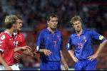 Rotterdam16 juni 2000 Euro 2000
Nederland-Denemarken, eindstand 3-0
Phillip Cocu en Bert Konterman
Europees Kampioenschap Voetbal 2000