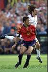 Spanje-Noorwegen
Rotterdam, 13 juni 2000
Raul(10) Erik Mykland
Europees Kampioenschap Voetbal 2000