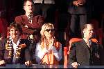 Rotterdam16 juni 2000 Euro 2000
Nederland-Denemarken, eindstand 3-0
Rene Froger met Natsja Froger en ex-vriend Anita Meijer
Europees Kampioenschap Voetbal 2000