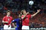Rotterdam16 juni 2000 Euro 2000
Nederland-Denemarken, eindstand 3-0
Rene Henriksen in duel met Patrick Kluivert
Europees Kampioenschap Voetbal 2000