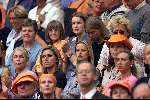 Amsterdam 21 juni 2000 euro 2000
Nederland-Frankrijk 3-2
Vrouw Ronald de Boer (links) en vrouw Frank de Boer (rechts)
Europees Kampioenschap Voetbal 2000