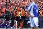 Rotterdam, 25 juni 2000   Euro 2000
Nederland-Yougoslavie, eindstand 6-1
Patrick Kluivert en Roy Makaay
Europees Kampioenschap Voetbal 2000
