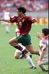 Amsterdam, 24 juni 2000   Euro 2000
Portugal-Turkije, eindstand 2-0
Rui Costa
Europees Kampioenschap Voetbal 2000