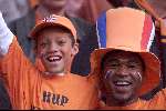 Amsterdam 11 juni 2000
Nederland-Tjechie 1-0 tijdens EK
Stay-C met zijn zoontje
Europees Kampioenschap Voetbal 2000