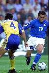 Eindhoven, 19 juni 2000  Euro 2000
Italie-Zweden, eindsatnd 2-1
Vincenzo Montella
Europees Kampioenschap Voetbal 2000