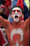 Amsterdam, 24 juni 2000    Euro 2000
Portugal-Turkije , eindstand 2-0
Turkse supporters
Europees Kampioenschap Voetbal 2000