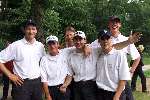 Enschede 27 mei 2001
Nat. Kampioenschap matchplay voor clubteams 
Dames: Oude Maas-Noordwijkse 12-6
Heren:  De Haagsche-De Pan        12-6