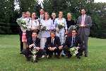 Enschede 27 mei 2001 Golfen
Nat. Kampioenschap matchplay voor clubteams 
Dames: Oude Maas-Noordwijkse 12-6
Heren:  De Haagsche-De Pan        12-6