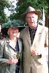 Breukelen 13 juni 2001
Haringparty op Neyenrode.
Dokter Haspels met vrouw