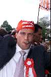 Eindhoven 6 mei 2001
PSV-Heerenveen 3-0
PSV Landskampioen 2000/2001
Ernest Faber met sigaar