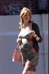 Amsterdam 11 mei 2001
Estelle Cruyff hoog zwanger