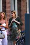 Amsterdam 11 mei 2001
Estelle Cruyff hoog zwanger