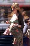 Amsterdam 11 mei 2001
Estelle Cruyff hoog zwanger