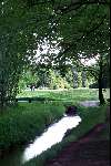 Veldhoven 11 mei 2001
Golfbaan Gendersteyn.
Golfen met riviertje de Gender met zicht op green hole 18