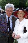 Breukelen 13 juni 2001
Haringparty op Neyenrode.
Henk Vonhoff met vrouw