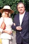 Breukelen 13 juni 2001
Haringparty op Neyenrode.
Jan Creemer en zijn vrouw Babette