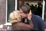 Amsterdam 15 juni 2001
Presentatie van het nieuwe internetbedrijf van Johnny de Mol samen met zijn moeder Willeke Alberti