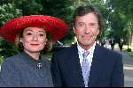 Breukelen 13 juni 2001
Haringparty op Neyenrode.
Laurens van Rooyen met vrouw