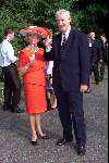 Breukelen 13 juni 2001
Haringparty op Neyenrode.
Martin Schroder met zijn vrouw