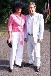 Breukelen 13 juni 2001
Haringparty op Neyenrode.
Otto Lensenlink met vriendin