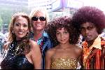 Utrecht 24 juni 2001
Premiere van Saturday Night Fever in Utrecht
Georgina Verbaan en Juan Wells en Patty Brard met man