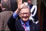Den Haag 17 mei 2001
Trouwen Prins Constantijn en Prinses Laurentien Brinkhorst.
Pieter v Vollenhoven