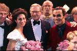 Scheveningen 21-11-1999
Premiere van de musical Elisabeth in het circustheater in Scheveningen.
Pieter v Vollenhoven met cast