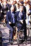 30 april 1999
Koninginnedag 1999
Pieter v Vollenhoven op de fiets