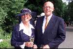 Breukelen 13 juni 2001
Haringparty op Neyenrode.
Siska Peters en haar man Pim Terlinde