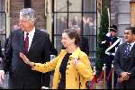 Den Haag 22 juni 2001
Wim Kok en zijn vrouw Rita Kok