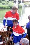 Muiden 9 juni 2001
Prins Willem Alexander en Yvonne v Gennip