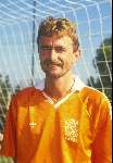 Adri v Tiggelen tijdens het wereldkampioenschap in Italie 1990
